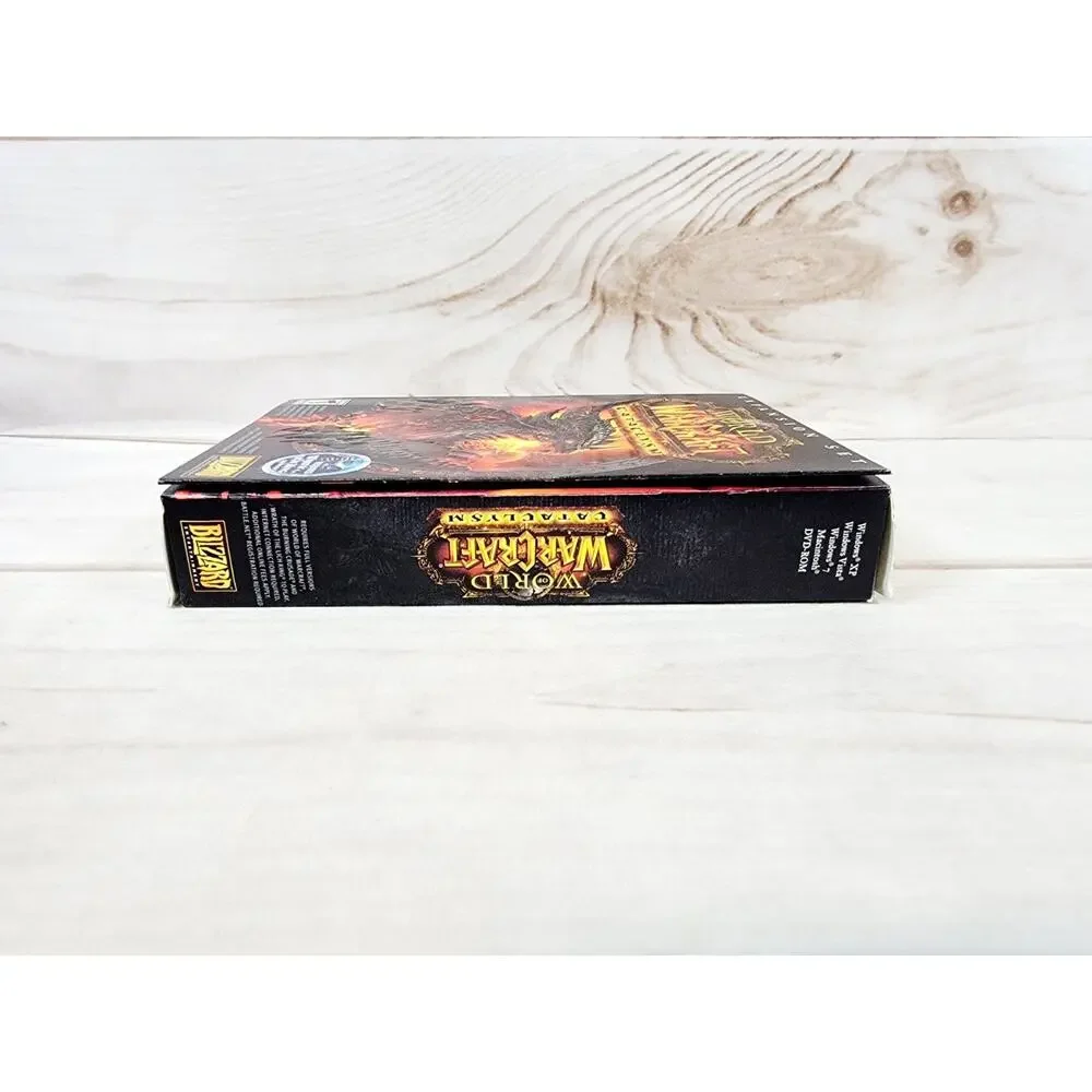 World of Warcraft Cataclysm Expansion Set PC Game DVD-ROM CIB W/Codes